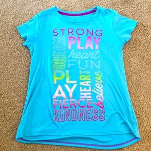 Girls athletic tshirt - size 7/8 GUC